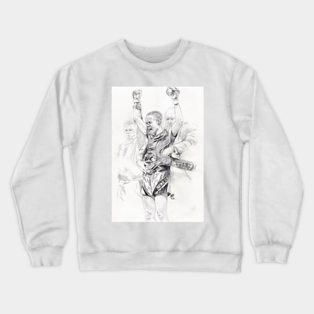 Thug Rose Crewneck Sweatshirt by DustNox